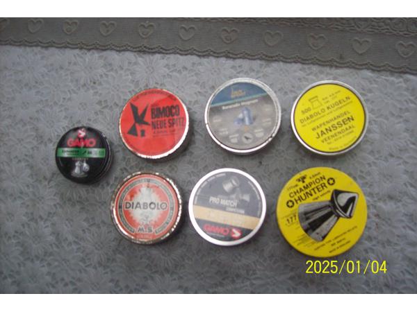 luchtbuks kogeltjes 4.5 mm  zie foto,s